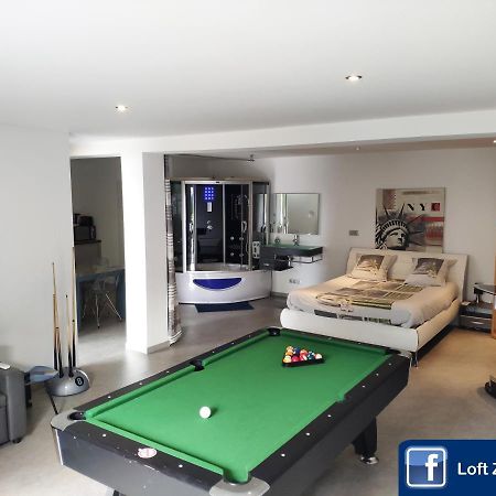 Loft Zen Spa Balneo Parking Gratuit Sauna Hammam Billard Agen Kültér fotó