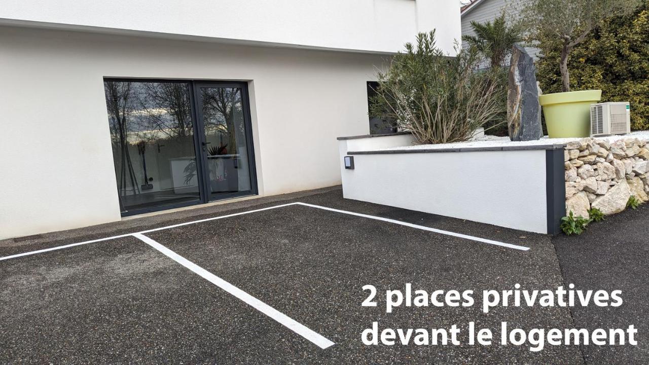 Loft Zen Spa Balneo Parking Gratuit Sauna Hammam Billard Agen Kültér fotó